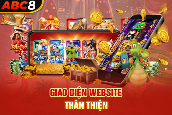 Giao diện website thân thiện